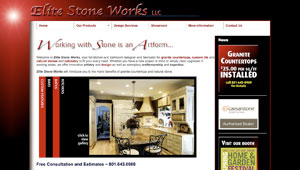 Elite Stone Works Website Design